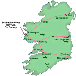 Map of Ireland