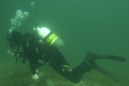 Diver Breathing Enriched Air, Scubadive West